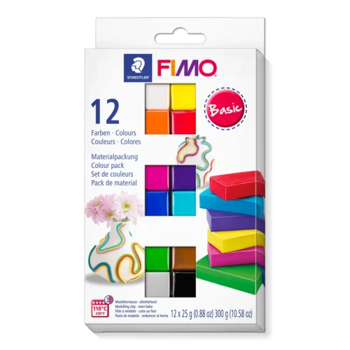 SG Education FIMO 8020 0 Fimo - Arcilla suave para modelar, 2.01 oz, color  blanco