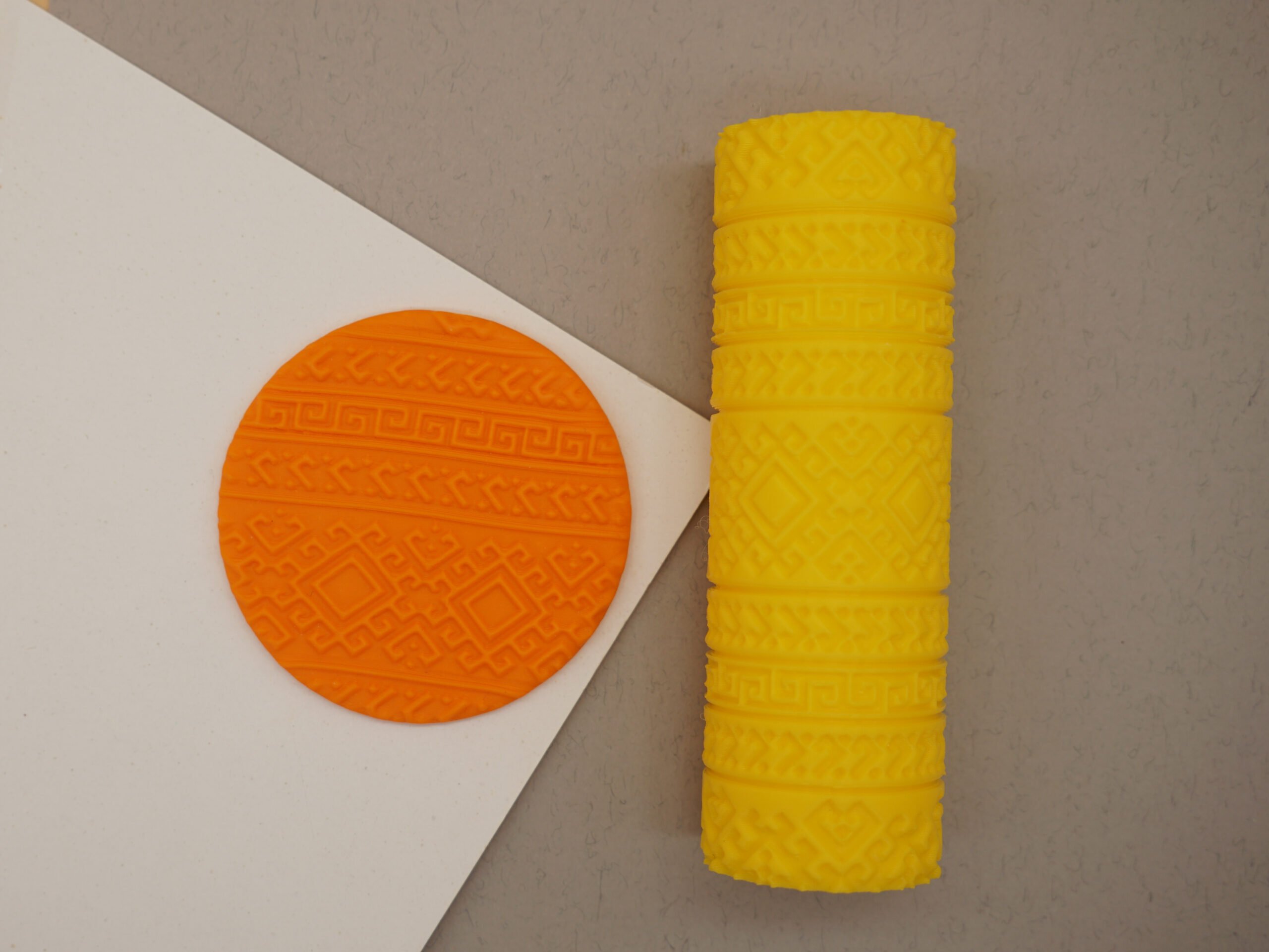 Fabric Texture Roller for Polymer Clay - Fimo/Cernit/Sculpey - Mi Tienda Polymer  Clay